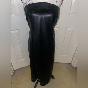 Forever 21 Black Strapless Sheath Dress BNWT Size XL